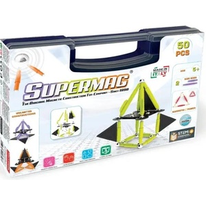Supermag магнитен строителен комплект Technicolor 50 бр (0656)
