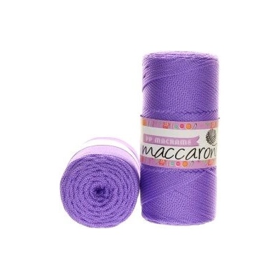 Maccaroni PP Macrame 140 fialová