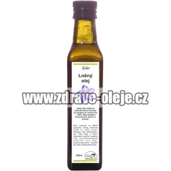 SOLIO Lněný olej panenský 0,25 l