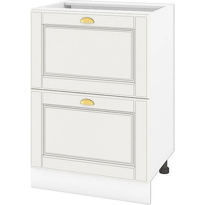 ИРИМ Долен кухненски шкаф Сити БФ-Бяло мат-09-44 60 см