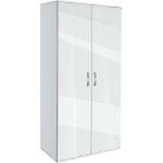 Bogdan Furniture G Двукрилен гардероб Memo. bg, модел BM-Ava 2, бял гланц