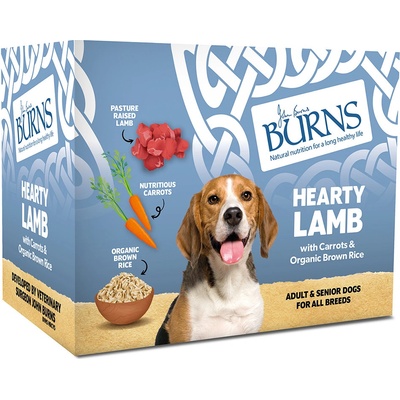 Burns Adult Hearty Lamb Vegetables & Brown Rice 6 x 395 g