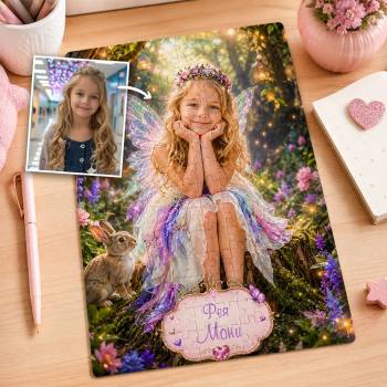 Art gift Пъзел Фея със снимка