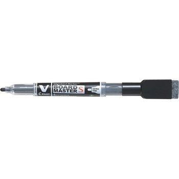 Pilot Пилотен маркер V Board Master Small EF с фина куршумовидна връх, черен, с гума и магнит (WBME-VS-EF-BG-B)