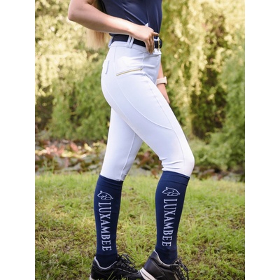 Jezdecké rajtky s gripem WHITE – Sleviste.cz