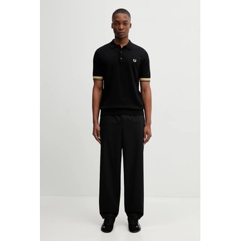 Fred Perry Памучна тениска с яка Fred Perry (K2323)