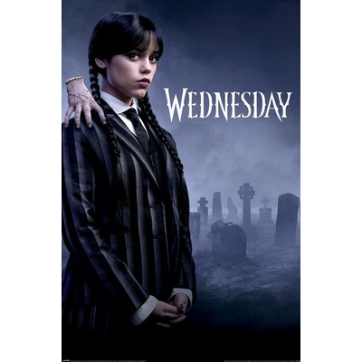 Plagát, Obraz - Wednesday Season 2 - Key Art, 61 × 91.5 cm