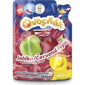 Ovocňák mošt jablko a červená řepa 200 ml