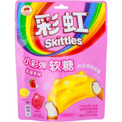 Skittles Asia žvýkací bonóny s příchutí ovoce 50 g