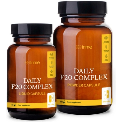Trime Multivitamin Daily F20 Complex Powder 120 kapslí + F20 Complex Liquid 60 kapslí