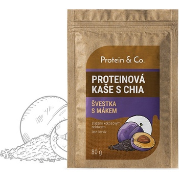 Protein&Co. Proteinové kaše s chia 80g