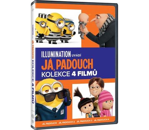 Já, padouch 1-4 DVD