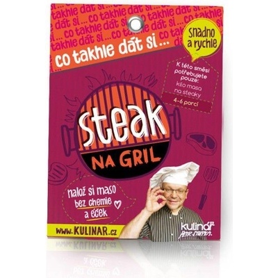 Kulinář steak na gril 30 g