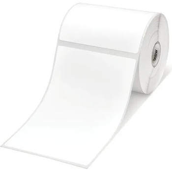 Brother BDE-1J152102-102 White Paper Label Roll, 350 labels per roll, 102x152 mm (Order Multiples of (BDE1J152102102)