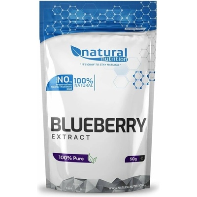Natural Nutrition Čučoriedka extrakt 25% Antokyanínov prášok 50 g