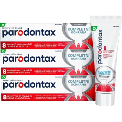Parodontax Kompletní ochrana Whitening 3 x 75 ml