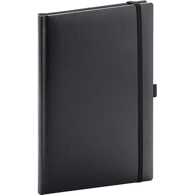 Notique Notes Balacron, černý, linkovaný, 15 × 21 cm – Zboží Dáma