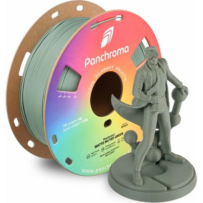 Polymaker PLA Matte Muted Green 1,75mm 1kg