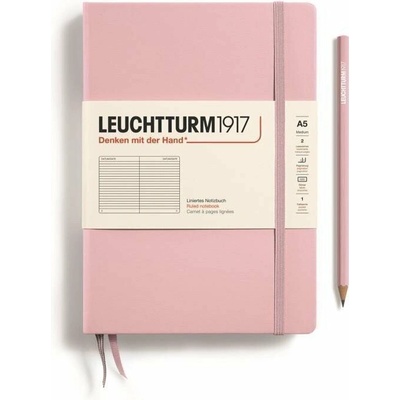 Leuchtturm1917 Zápisník Powder Medium A5 linkovaný