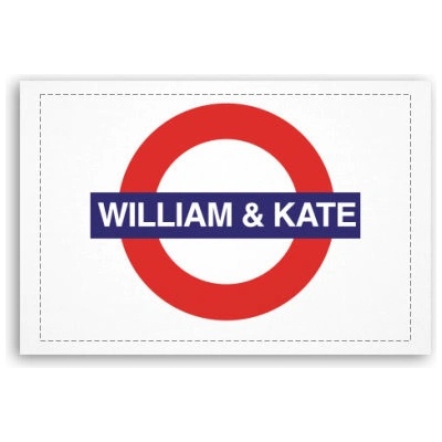 Fotoobraz 60x40 cm malý William and Kate - Tube