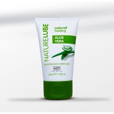 Hot Nature lubrikačný gél na vodnej báze s Aloe Vera 30 ml