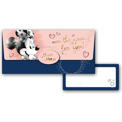 Obálka na peníze Disney Minnie