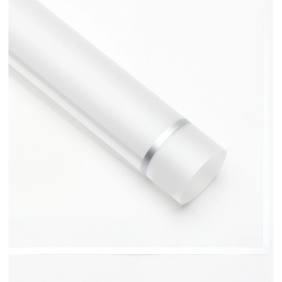 Floristická fólie průsvitná s barevným prožkem CF1806 57cm x 57cm 20 arch/bal - 2 stříbrná