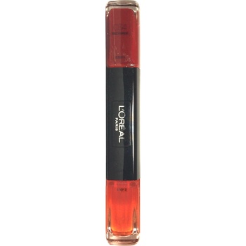 L'Oréal LOreal Paris Infallible Лак за нокти 2-в-1 034 Red Rage 2 x 5 ml