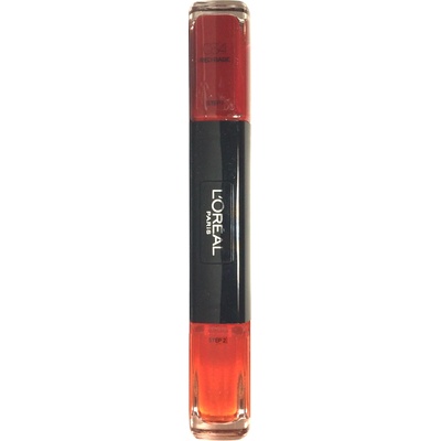 L'Oréal LOreal Paris Infallible Лак за нокти 2-в-1 034 Red Rage 2 x 5 ml