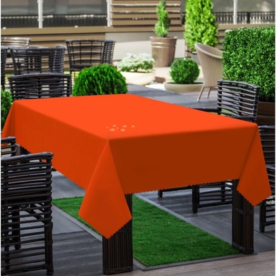 Mondo Ubrus zahradní hladký oranžový Oranžová 120x200 cm
