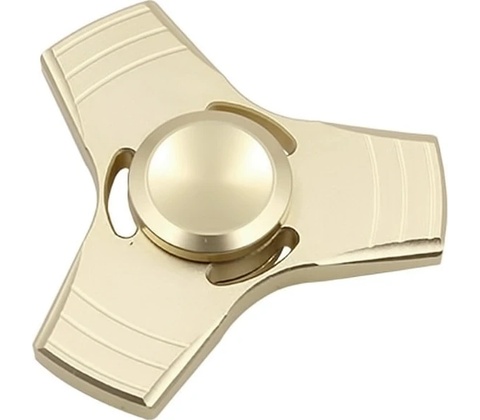 Fidget Spinner kov zlatý