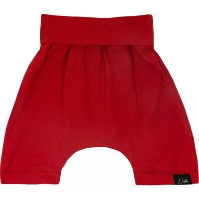 Esito Žebrované kraťasy Tomi Red červená