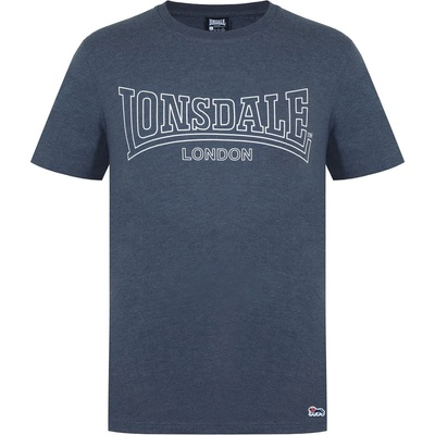 Lonsdale Tee Shirt Mens - Charcoal