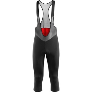 Löffler Мъжки 3/4 панталон за колоездене Löffler 3/4 Bike Bib Tights Transtex Basic Gel Cycling bottoms - Black - размер 48 (EU) (055-3109-0112)
