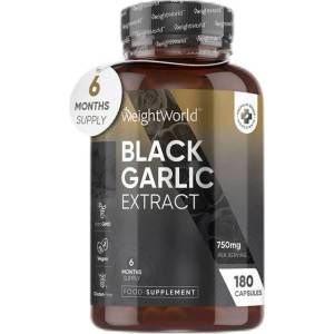 WeightWorld Black Garlic Extract 750 mg [180 капсули]