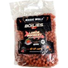 Magic Wolf Krmný boilies 5kg 20mm Losos/Broskev