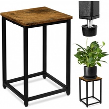 TZB Květinový stojan Loft Arben 40 cm černý/dub