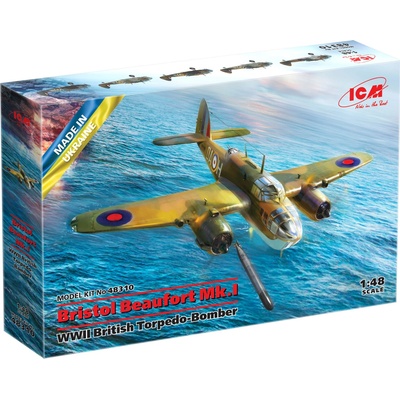 Bristol ICM Beaufort Mk.I Torpedo Bomber 1:48