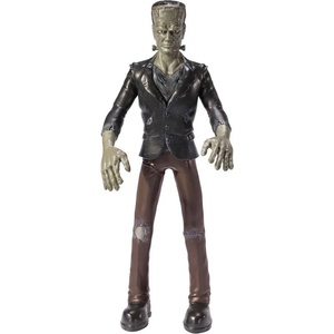 The Noble Collection Екшън фигура The Noble Collection Horror: Universal Monsters - Frankenstein (Bendyfigs), 14 cm (NN1182)