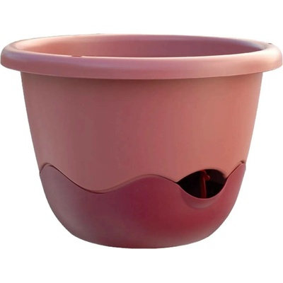 TMX Květiváč Mareta 25 cm tm.růžová+vínový