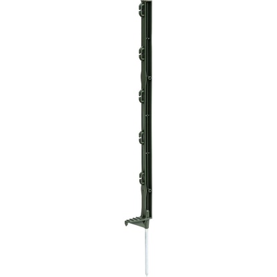 Tyčka - sloupek pro elektrický ohradník, plastová zelená, 70 cm