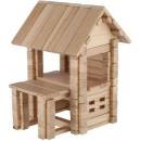 Teddies Stavebnice - dům - 102 ks