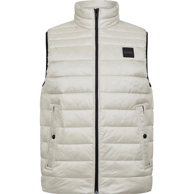 Boss Елек Boss Men's Orange Water Repellent Sleeveless Gilet - Light Beige 271