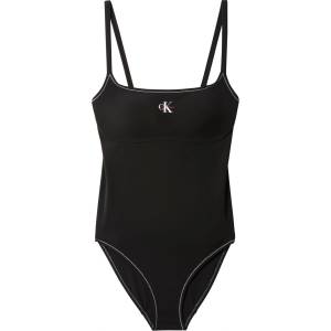 Calvin Klein Бански костюм Calvin Klein Women's One Piece Swimsuit - Black