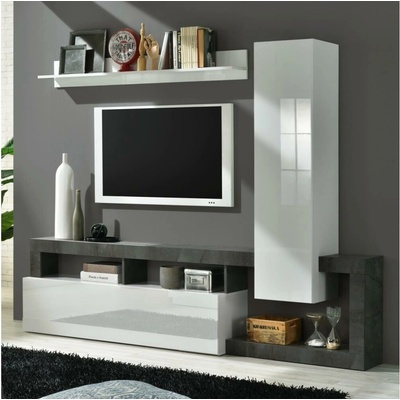 MC Akcent Lenor biela / antracit 769030OX