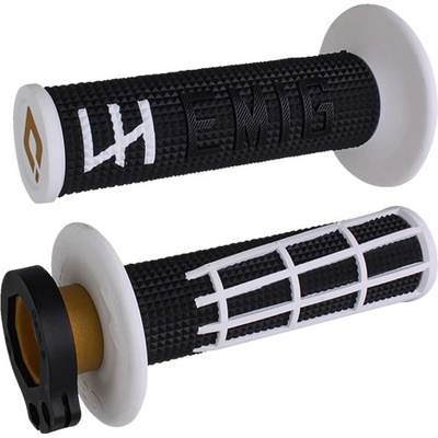 ODI EMIG 2.0 V2 Lock-On Soft gripy - black/white