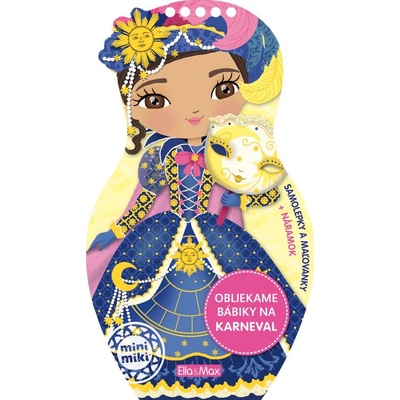 Obliekame bábiky na KARNEVAL¨Maľovanky