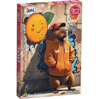 Cherry Pazzi Пъзел Cherry Pazzi от 500 части - Не се тревожи, бъди капибара (20326)