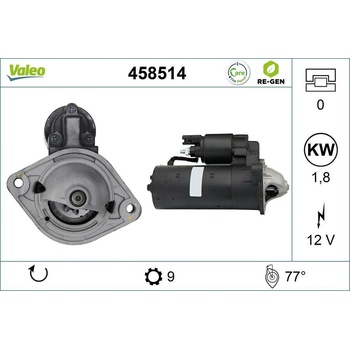 Startér VALEO 458514