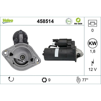 Startér VALEO 458514